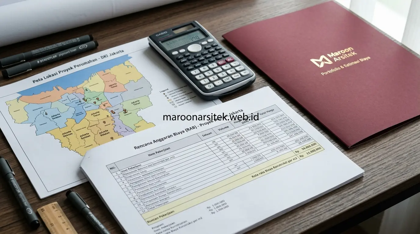 Faktor yang memengaruhi biaya bangun rumah per m2 di Jakarta — Maroon Arsitek