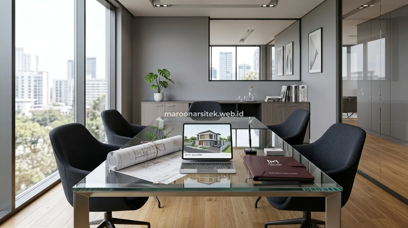 Konsultasi awal jasa desain rumah bersama arsitek profesional
