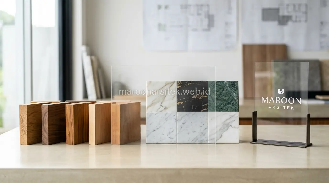 Moodboard referensi dalam jasa desain rumah