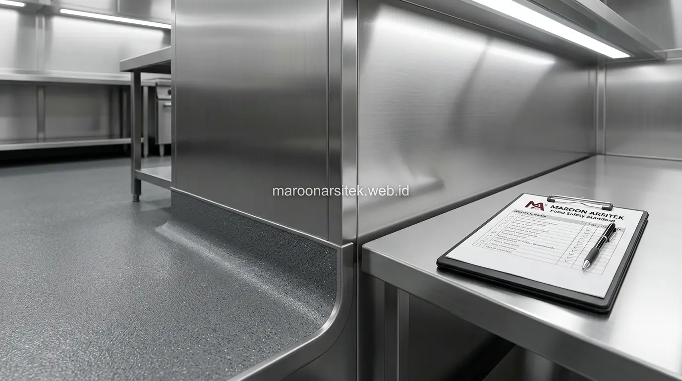 Standar konstruksi yang mendukung food safety pada restoran