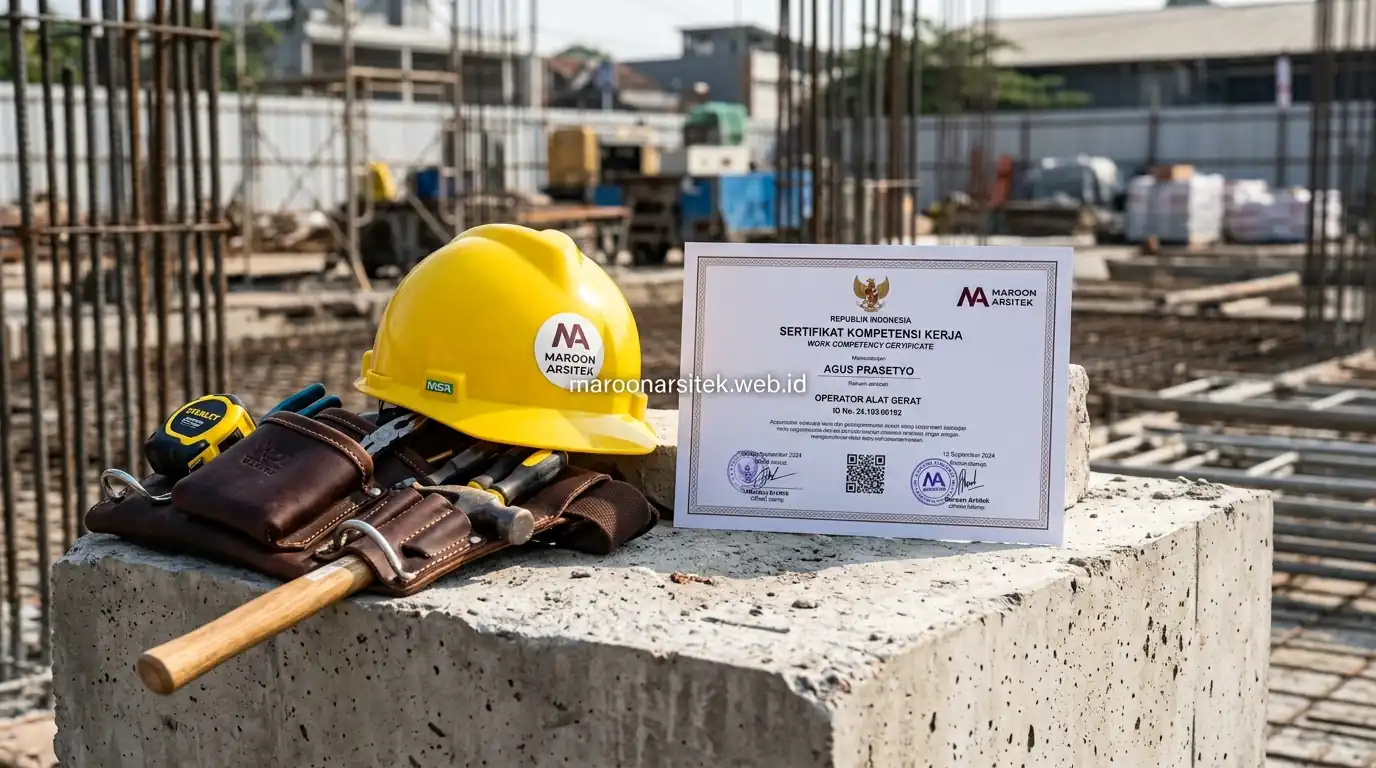 Tim tukang bersertifikat kontraktor rumah Jakarta — Maroon Arsitek