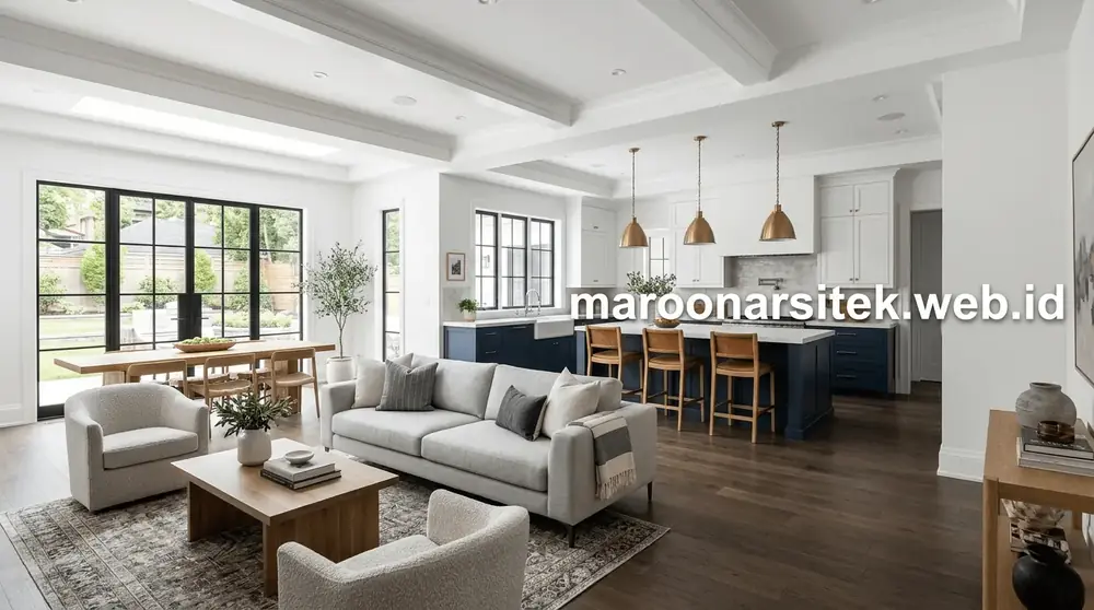 Renovasi Total Rumah Mewah — Maroon Arsitek